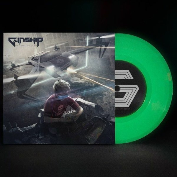 Gunship - The Drone Racing League (Limited Green Edition) 7'' Vinyl 15.00€ : Record Store - Online Store for Electronic, Ambient, Jazz, Drone, Soundtracks, Indie, Noise, Modern Classical & more